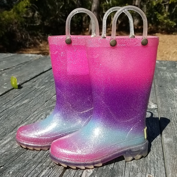 Western Chief Glitter Rainboots - Picture 2 of 10